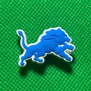 🌼 (5/$10 or 10/$15) NEW “NFL” Fun Croc Charm Collection Detroit Lions Football